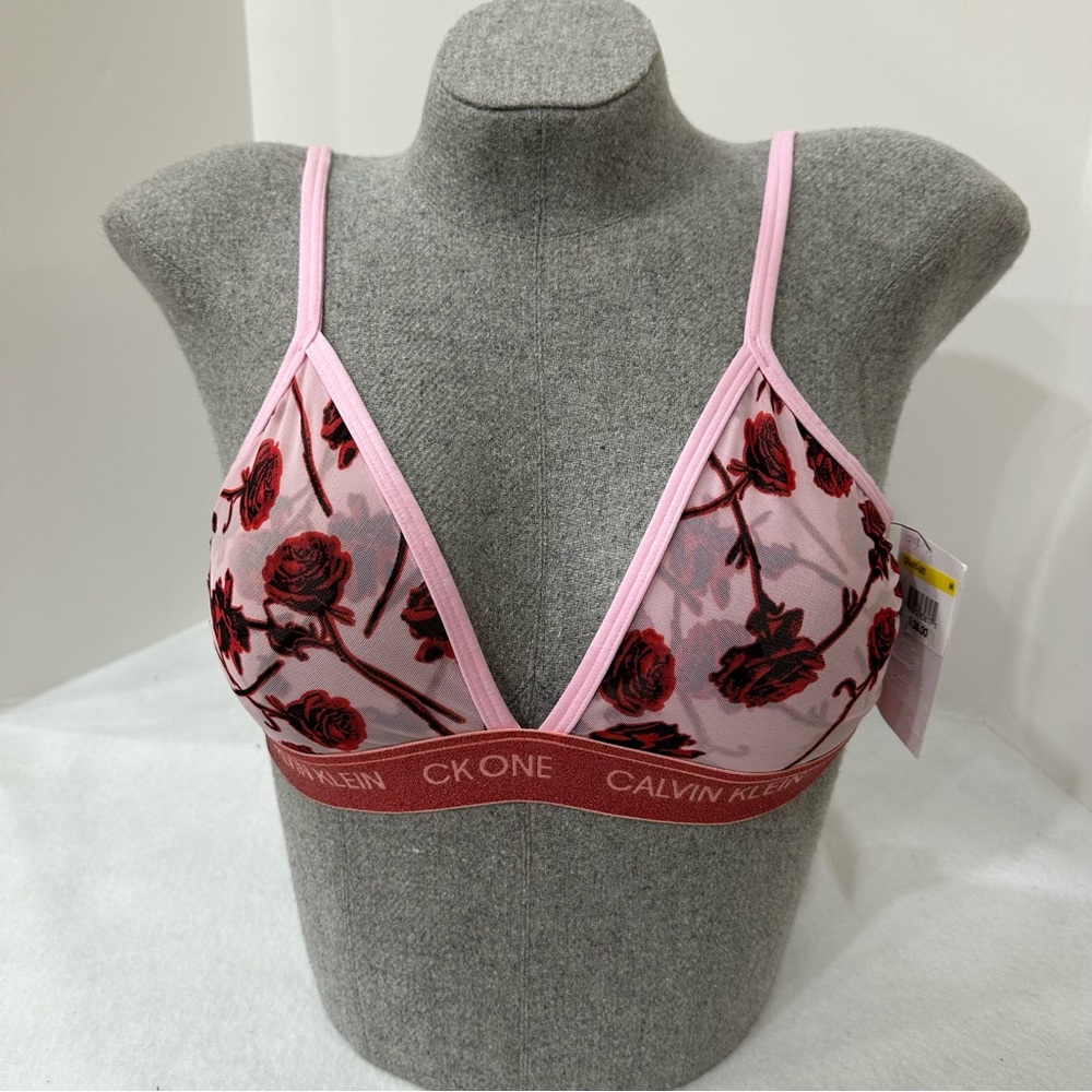 Floral Calvin Klein Bralette